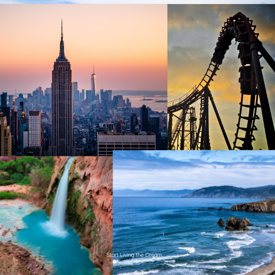 Destinations in the USA